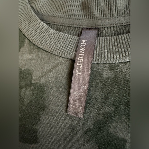 MONDETTA Olive Green Camo  Sweatshirt size M - Picture 12 of 16
